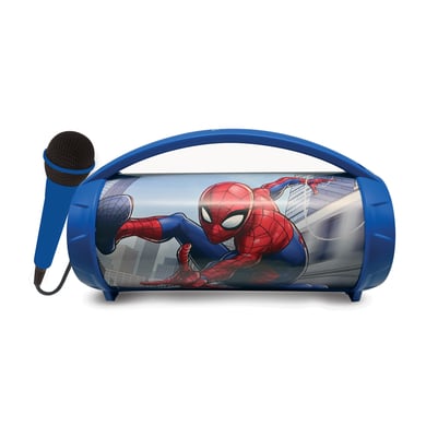 LEXIBOOK Haut-parleur Bluetooth® Spider-Man avec lumière et microphone