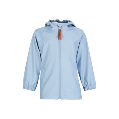 Sterntaler Veste de pluie non doublée bleu uni