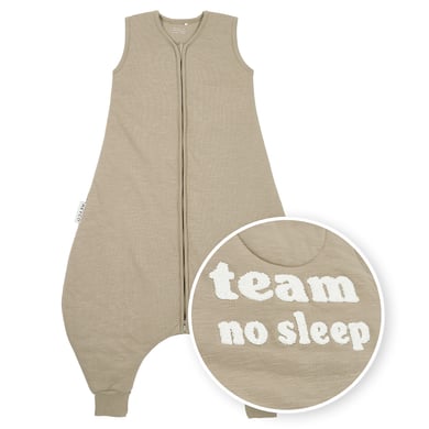 MEYCO Surpyjama bébé Team no Sleep taupe/offwhite