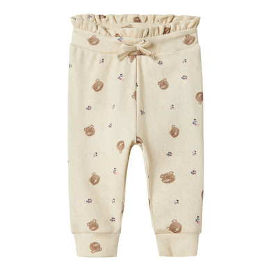 name it Pantalon sweat Nbfoleisa Peyote Melange