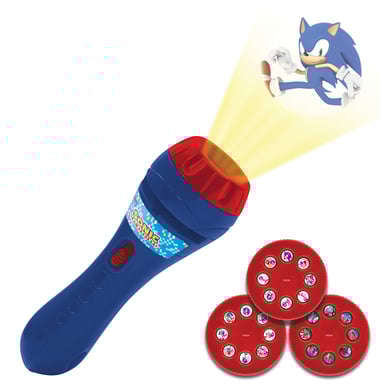 LEXIBOOK Projecteur et lampe de poche Sonic Story