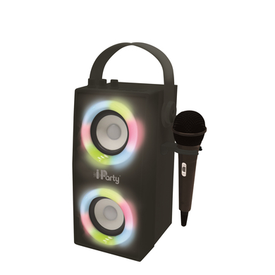 Image of LEXIBOOK Altoparlante Bluetooth® portatile Iparty® con microfono e grandi effetti di luce, nero059