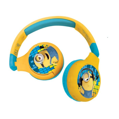 Image of LEXIBOOK Minions 2-in-1 Bluetooth® e connessione via cavo, cuffie pieghevoli con volume sicuro059