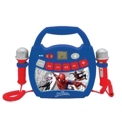 LEXIBOOK Altoparlante Bluetooth® Spider-Man con luci e microfoni e batteria ricaricabile