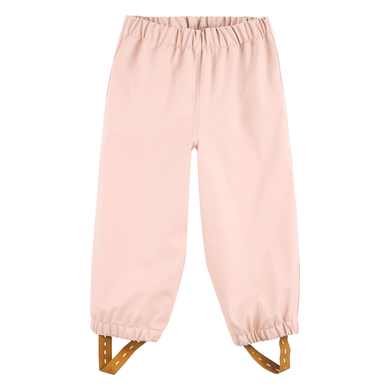 Sterntaler Pantalon de pluie non doublé uni rose pâle