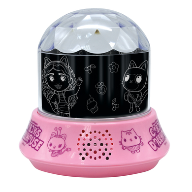 LEXIBOOK Projecteur de nuit Gabby's Dollhouse avec haut-parleur