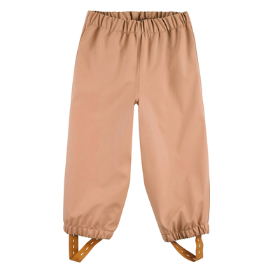 Sterntaler Pantalon de pluie non doublé uni brun argile