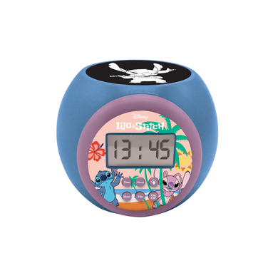 Image of LEXIBOOK Sveglia a proiezione Disney Stitch con cambio di colore dei LED e funzione timer059