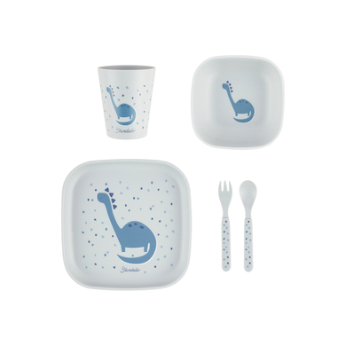Sterntaler Set de vaisselle Dino Rexi, carré