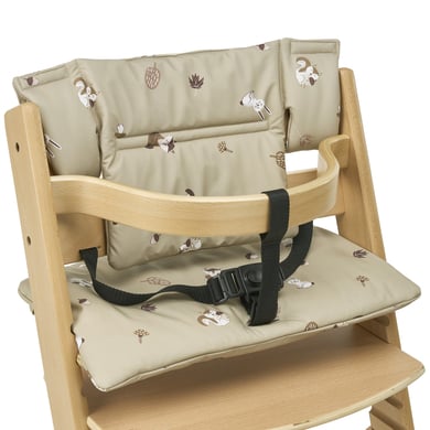 MEYCO Réducteur pour chaise haute enfant Forest Animals Sand