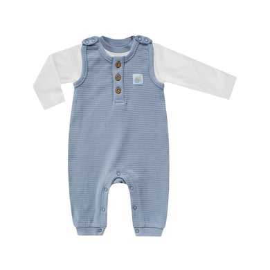 JACKY Ensemble grenouillère NORDIC BOY bleu tourterelle/blanc cassé