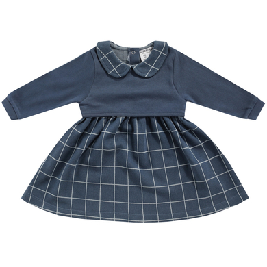 JACKY Robe MIX & MATCH à carreaux/bleu foncé