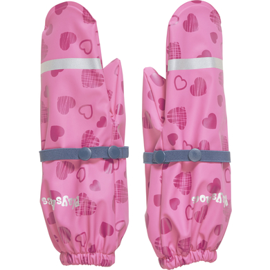 Playshoes Gant de boue cœur rose