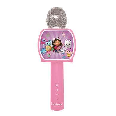 Image of LEXIBOOK Smartphone Microfono karaoke Bluetooth® Gabby's Dollhouse con altoparlante e supporto integrati059