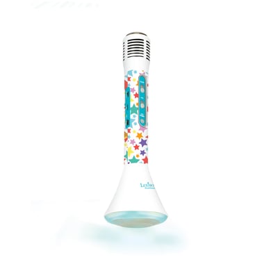 LEXIBOOK iParty Bluetooth® Microphone de karaoké Bluetooth® avec haut-parleur intégré, lumières et d