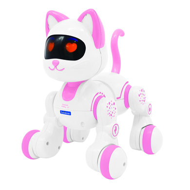 Image of LEXIBOOK Power Junior Kitty Il mio piccolo e intelligente gattino robot interattivo con telecomando059