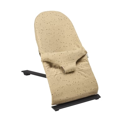 meyco rocker pad rib mini spot toffee melange