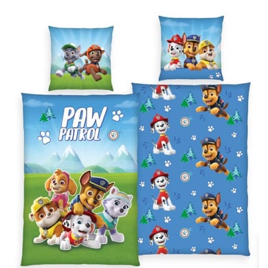 Image of HERDING Biancheria da letto Paw Patrol Glow in the Dark blu 135 x 200 cm059