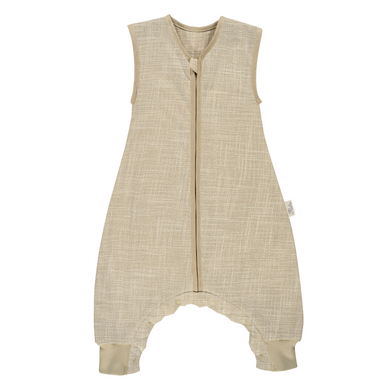 Alvi Sleep-Overall Special Stof Slub Mousseline beige