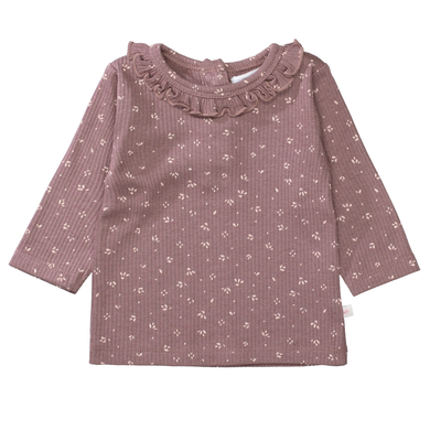 Image of STACCATO plum Camicia morbida a fantasia059