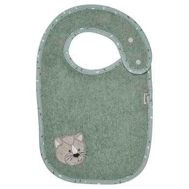 Image of Sterntaler Pettorina gatto Lilly con bottone a pressione verde059