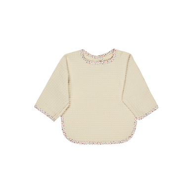 Sterntaler Bavoir à manches Ferme écru