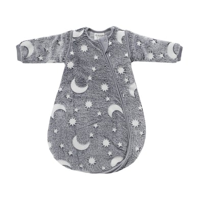 JACKY Sac de couchage moelleux 120g LIGHT UP gris chiné