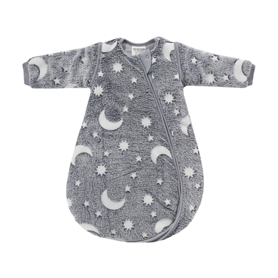 JACKY Sac de couchage moelleux 120g LIGHT UP gris chiné