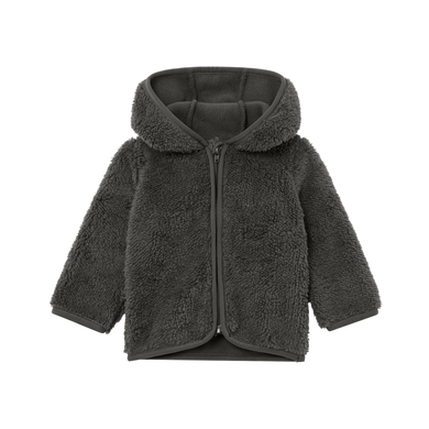 kindsgard Teddyjacka kuddel grå