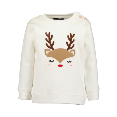 BLUE SEVEN Sweat-shirt blanc cassé