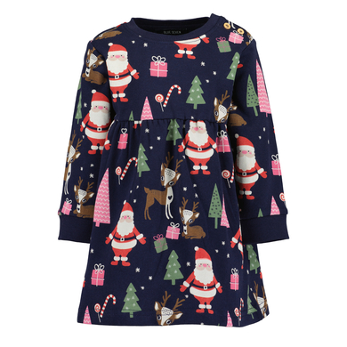 BLUE SEVEN Robe sweat bleu nuit