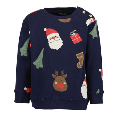 BLUE SEVEN Sweat-shirt bleu nuit