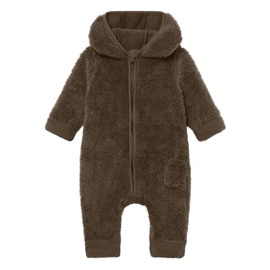 Image of kindsgard Teddy overall kuddel brown059