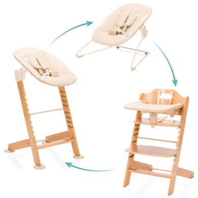 Fillikid Kinderstoel 3-in-1 Pia Swing naturel