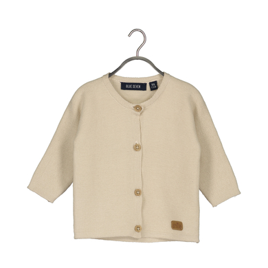 BLUE SEVEN Veste en tricot galet