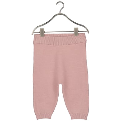 BLUE SEVEN Pantalon en tricot mauve