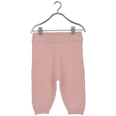 BLUE SEVEN Pantalon en tricot mauve