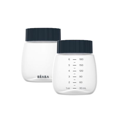 BEABA® Bouteille de collecte et de conservation pour tire-lait double et simple