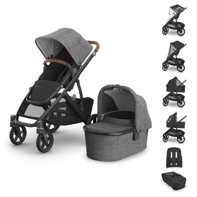 Image of UPPAbaby Passeggino Vista V3 grigioson Charcoal Melange059