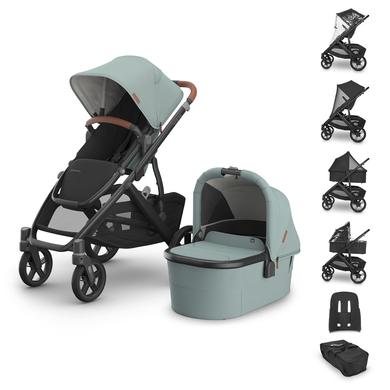 Image of UPPAbaby Passeggino Vista V3 Kenzi Mystic Aqua059