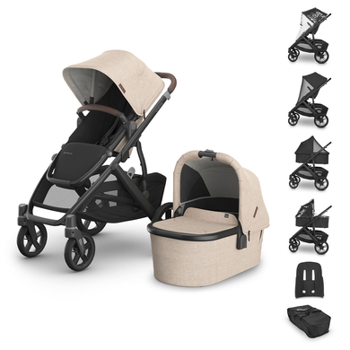 Image of UPPAbaby Passeggino Vista V3 Liam Oat Mélange059