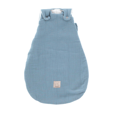 Träumeland Gigoteuse extérieure LIEBMICH mousseline de coton bleu clair TOG 2.5