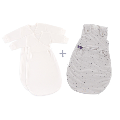 Träumeland Sovsäck för baby LIEBMICH 3-delat set Moon grey