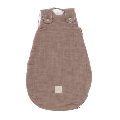 Träumeland Gigoteuse extérieure LIEBMICH mousseline de coton châtaigne TOG 2.5