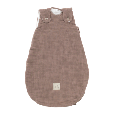 Träumeland Gigoteuse extérieure LIEBMICH mousseline de coton châtaigne TOG 2.5
