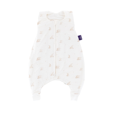 Träumeland Sovsäck med fötter TO GO Hophop Bunny beige
