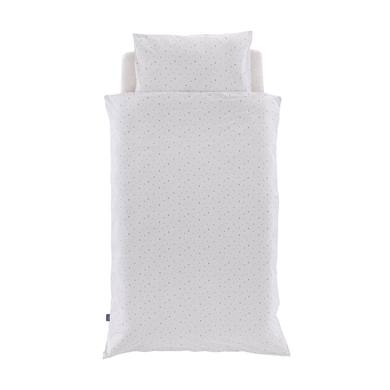 Träumeland Literie en jersey Moon gris 100 x 135 cm