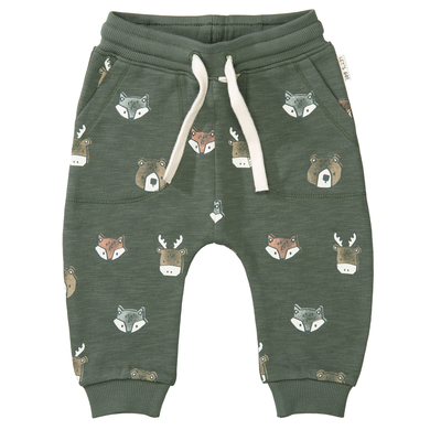 STACCATO Pantalon de jogging à motifs deep forest