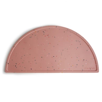 Image of mushie Tovaglietta in silicone, Coriandoli rosa059