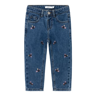 name it vaqueros moldeados nmfbella denim azul oscuro